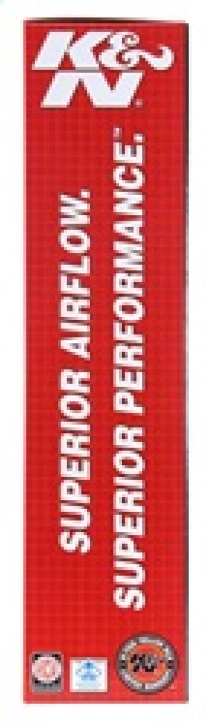 Land Rover Discovery Air Filter - K&N Engineering - High-Flow Drop-In, Oiled Cotton, Washable/Reusable (2 per box) - `10-`13